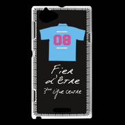 Coque Sony Xperia L Troisième ligne centre Bonus offensif-défensif Noir 2