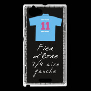 Coque Sony Xperia L 3/4 aile gauche Bonus offensif-défensif Noir 2