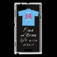 Coque Sony Xperia L 3/4 aile droit Bonus offensif-défensif Noir 2