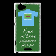 Coque Sony Xperia L Préparateur physique Bonus offensif-défensif Vert 2