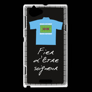 Coque Sony Xperia L Soigneur Bonus offensif-défensif Noir 2