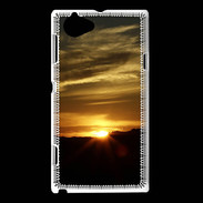 Coque Sony Xperia L Coucher de soleil PR