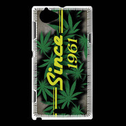 Coque Sony Xperia L Since cannabis 1961