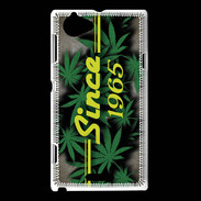 Coque Sony Xperia L Since cannabis 1965