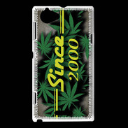 Coque Sony Xperia L Since cannabis 2000