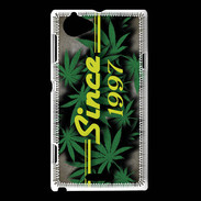 Coque Sony Xperia L Since cannabis 1997