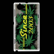 Coque Sony Xperia L Since cannabis 2003