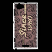 Coque Sony Xperia L Since crane rose 1980