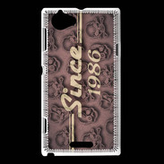 Coque Sony Xperia L Since crane rose 1986