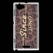 Coque Sony Xperia L Since crane rose 1989