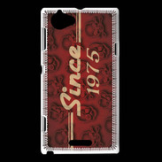 Coque Sony Xperia L Since crane rouge 1975