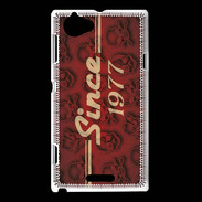Coque Sony Xperia L Since crane rouge 1977