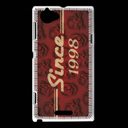 Coque Sony Xperia L Since crane rouge 1998