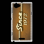 Coque Sony Xperia L Orange since 1972