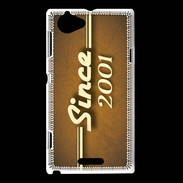 Coque Sony Xperia L Orange since 2001