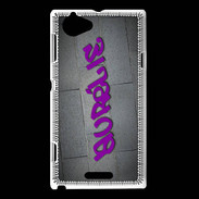 Coque Sony Xperia L Aurélie Tag