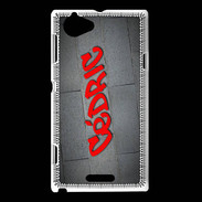 Coque Sony Xperia L Cédric Tag