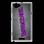 Coque Sony Xperia L Amandine Tag