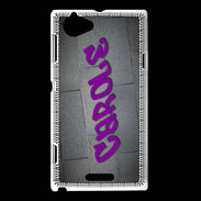 Coque Sony Xperia L Carole Tag