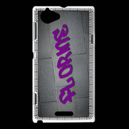 Coque Sony Xperia L Florine Tag