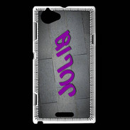 Coque Sony Xperia L Julia Tag