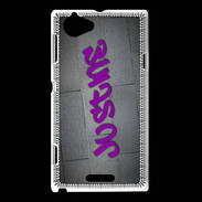 Coque Sony Xperia L Justine Tag