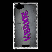 Coque Sony Xperia L Karine Tag