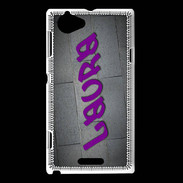 Coque Sony Xperia L Laura Tag