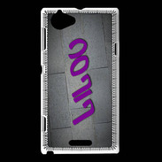 Coque Sony Xperia L Lilou Tag