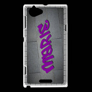 Coque Sony Xperia L Marie Tag