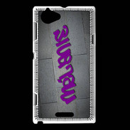 Coque Sony Xperia L Mélanie Tag