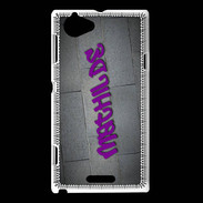 Coque Sony Xperia L Mathilde Tag