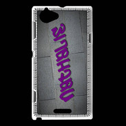 Coque Sony Xperia L Nathalie Tag