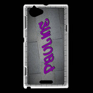 Coque Sony Xperia L Pauline Tag