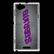 Coque Sony Xperia L Sabrina Tag