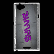 Coque Sony Xperia L Sylvie Tag