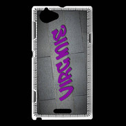 Coque Sony Xperia L Virginie Tag