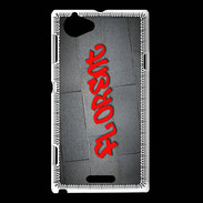 Coque Sony Xperia L Florent Tag