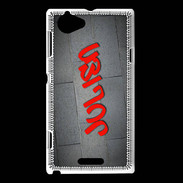 Coque Sony Xperia L Julien Tag