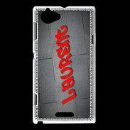 Coque Sony Xperia L Laurent Tag