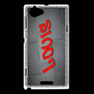 Coque Sony Xperia L Louis Tag