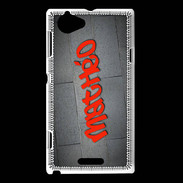 Coque Sony Xperia L Mathéo Tag