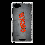 Coque Sony Xperia L Micka Tag