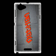 Coque Sony Xperia L Nathan Tag