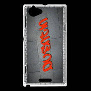 Coque Sony Xperia L Quentin Tag
