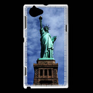 Coque Sony Xperia L Statue de la liberté PR 20