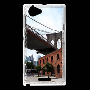 Coque Sony Xperia L Pont de Brooklyn PR 40