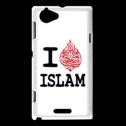 Coque Sony Xperia L I love Islam