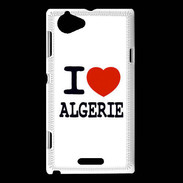 Coque Sony Xperia L I love Algérie