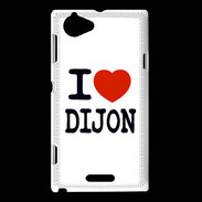 Coque Sony Xperia L I love Dijon